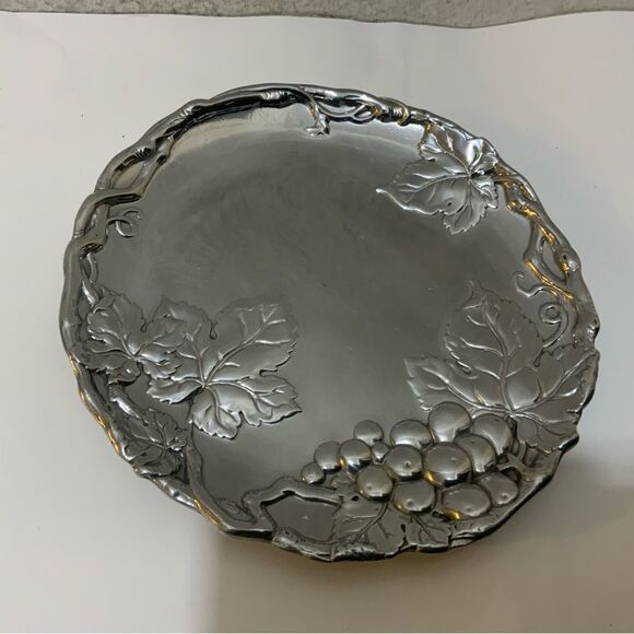 New Arthur Court Design Grape Plate 8" - Picture 3 of 8